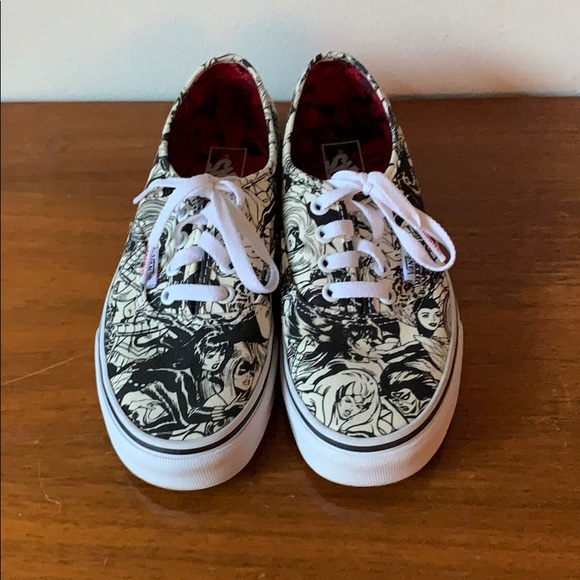 vans comic shoes